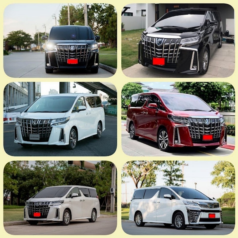 เหมารถ Toyota Alphard